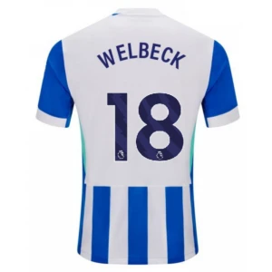 Brighton Hove Albion Welbeck #18 Fußballtrikot 2025-26 Heimtrikot Herren