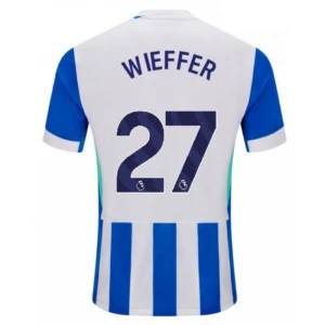 Brighton Hove Albion Wieffer #27 Fußballtrikot 2025-26 Heimtrikot Herren
