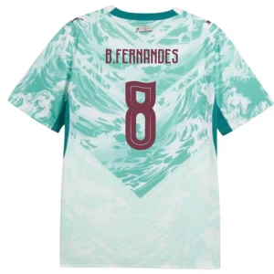 Bruno Fernandes #8 Portugal Fußballtrikot WM 2026 Auswärtstrikot Herren