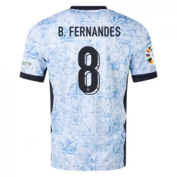 Bruno Fernandes #8 Portugal Fußballtrikots EM 2024 Auswärtstrikot Herren