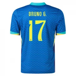 Bruno G. #17 Brasilien Fußballtrikots Copa America 2024 Auswärtstrikot Herren
