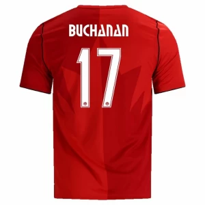 Buchanan #17 Kanada Fußballtrikot WM 2026 Heimtrikot Herren