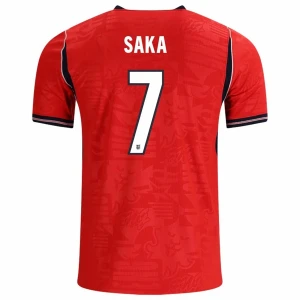 Bukayo Saka #7 England Fußballtrikot WM 2026 Auswärtstrikot Herren
