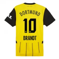 BVB Borussia Dortmund Brandt #10 Fußballtrikot 2024-25 Heimtrikot Herren
