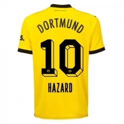BVB Borussia Dortmund Eden Hazard #10 Fußballtrikots 2023-24 Heimtrikot Herren