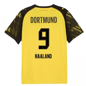 BVB Borussia Dortmund Erling Haaland #9 Fußballtrikot 2025-26 Heimtrikot Herren