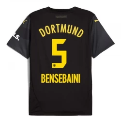 BVB Borussia Dortmund Fußballtrikot 2024-25 Bensebaini #5 Auswärtstrikot Herren