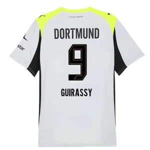 BVB Borussia Dortmund Fußballtrikot 2025-26 Guirassy #9 Auswärtstrikot Herren