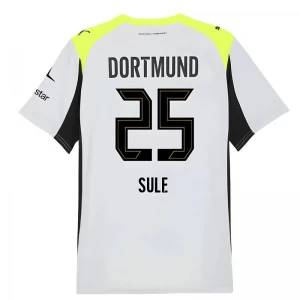 BVB Borussia Dortmund Fußballtrikot 2025-26 Sule #25 Auswärtstrikot Herren