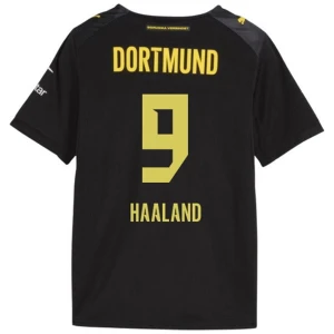 BVB Borussia Dortmund Fußballtrikot 2026-27 Erling Haaland #9 Auswärtstrikot Herren