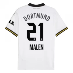 BVB Borussia Dortmund Fußballtrikot Donyell Malen #21 2024-25 Ausweichtrikot Herren
