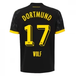 BVB Borussia Dortmund Fußballtrikots 2023-24 Wolf #17 Auswärtstrikot Herren