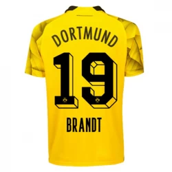 BVB Borussia Dortmund Fußballtrikots Brandt #19 2023-24 Ausweichtrikot Herren