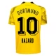 BVB Borussia Dortmund Fußballtrikots Eden Hazard #10 2023-24 Ausweichtrikot Herren