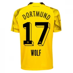 BVB Borussia Dortmund Fußballtrikots Wolf #17 2023-24 Ausweichtrikot Herren