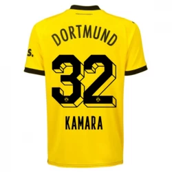 BVB Borussia Dortmund Kamara #32 Fußballtrikots 2023-24 Heimtrikot Herren