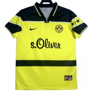 BVB Borussia Dortmund Retro Trikot 1997-98 Heim Herren