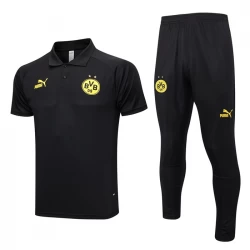 BVB Borussia Dortmund Trainingsanzüge Polo 2023-24 Schwarz