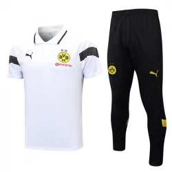 BVB Borussia Dortmund Trainingsanzüge Polo 2023-24 Weiß