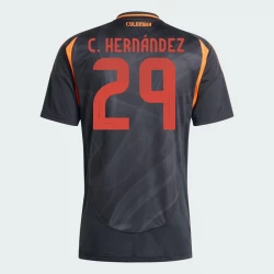 C. Hernandez #29 Kolumbien Fußballtrikot Copa America 2024 Auswärtstrikot Herren