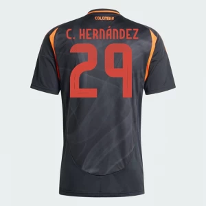 C. Hernandez #29 Kolumbien Fußballtrikot Copa America 2024 Auswärtstrikot Herren