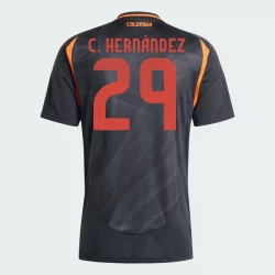 C. Hernandez #29 Kolumbien Fußballtrikots Copa America 2024 Auswärtstrikot Herren