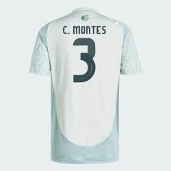 C. Montes #3 Mexiko Fußballtrikots Copa America 2024 Auswärtstrikot Herren