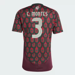 C. Montes #3 Mexiko Fußballtrikots Copa America 2024 Heimtrikot Herren