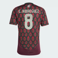 C. Rodriguez #8 Mexiko Fußballtrikots Copa America 2024 Heimtrikot Herren