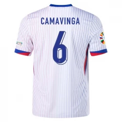 Camavinga #6 Frankreich Fußballtrikots EM 2024 Auswärtstrikot Herren