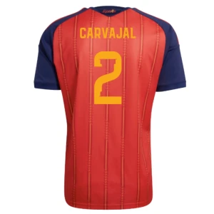 Carvajal #2 Spanien Fußballtrikot WM 2026 Heimtrikot Herren