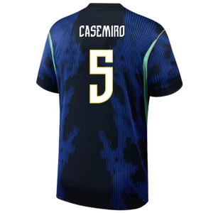 Casemiro #5 Brasilien Fußballtrikot WM 2026 Auswärtstrikot Herren