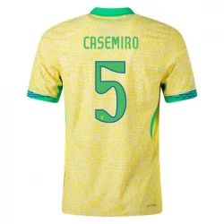 Casemiro #5 Brasilien Fußballtrikots Copa America 2024 Heimtrikot Herren