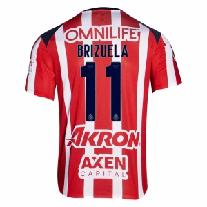 CD Guadalajara Brizuela #11 Fußballtrikot 2025-26 Heimtrikot Herren