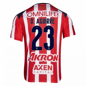 CD Guadalajara D. Aguirre #23 Fußballtrikot 2025-26 Heimtrikot Herren