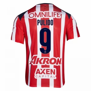 CD Guadalajara Pulido #9 Fußballtrikot 2025-26 Heimtrikot Herren