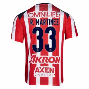 CD Guadalajara R. Martinez #33 Fußballtrikot 2025-26 Heimtrikot Herren