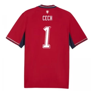 Cech #1 Tschechien Fußballtrikot WM 2026 Heimtrikot Herren