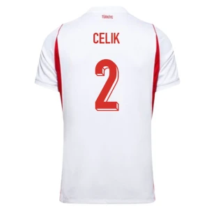Celik #2 Truthahn Fußballtrikot WM 2026 Auswärtstrikot Herren