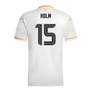 Celtic FC Fußballtrikot Holm #15 2025-26 Ausweichtrikot Herren