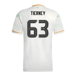 Celtic FC Fußballtrikot Tierney #63 2025-26 Ausweichtrikot Herren