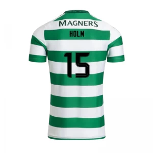 Celtic FC Holm #15 Fußballtrikot 2024-25 Heimtrikot Herren