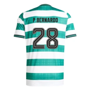 Celtic FC P. Bernardo #28 Fußballtrikot 2025-26 Heimtrikot Herren