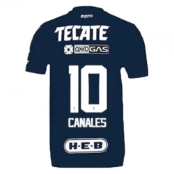 CF Monterrey Canales #10 Fußballtrikot 2024-25 Heimtrikot Herren