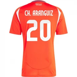 Ch. Aranguiz #20 Chile Fußballtrikots Copa America 2024 Heimtrikot Herren