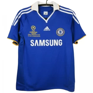 Chelsea FC Champions League Final Retro Trikot 2007-08 Heim Herren