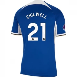 Chelsea FC Chilwell #21 Fußballtrikots 2023-24 Heimtrikot Herren
