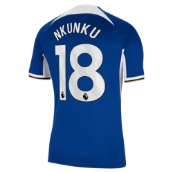 Chelsea FC Christopher Nkunku #18 Fußballtrikots 2023-24 Heimtrikot Herren