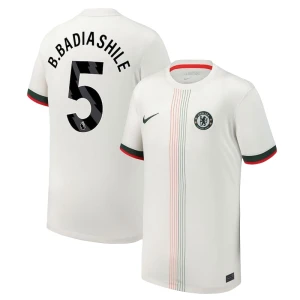 Chelsea FC Fußballtrikot 2025-26 B. Badiashile #5 Auswärtstrikot Herren