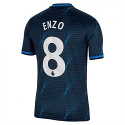 Chelsea FC Fußballtrikots 2023-24 Enzo Fernández #8 Auswärtstrikot Herren